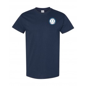 T-Shirt Gildan Jules Verne Bleu Marin