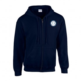 Capuchon zip en cotton Jules Verne Bleu Marin